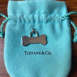 Tiffany charm - Dog bone